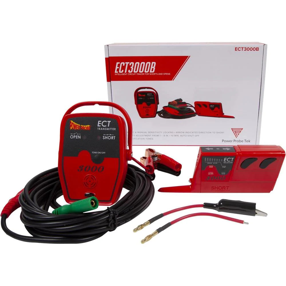 ECT3000B Red Electronic Circuit Tester in Box