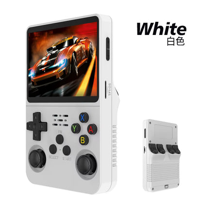 20000 Games Retro Handheld Video Game Console R36S Linux System 3.5 Inch IPS Screen 64GB Preloaded Games Portable Pocket Player