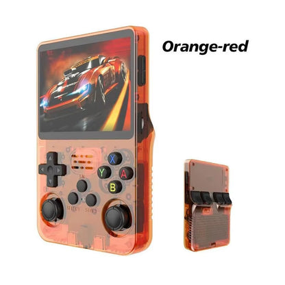 20000 Games Retro Handheld Video Game Console R36S Linux System 3.5 Inch IPS Screen 64GB Preloaded Games Portable Pocket Player