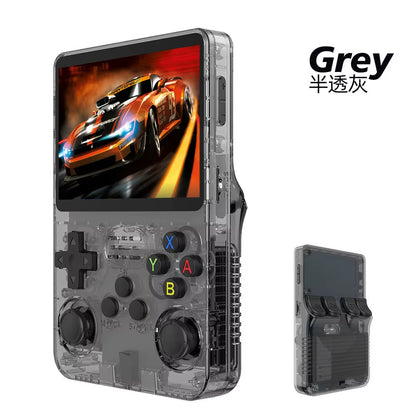 20000 Games Retro Handheld Video Game Console R36S Linux System 3.5 Inch IPS Screen 64GB Preloaded Games Portable Pocket Player