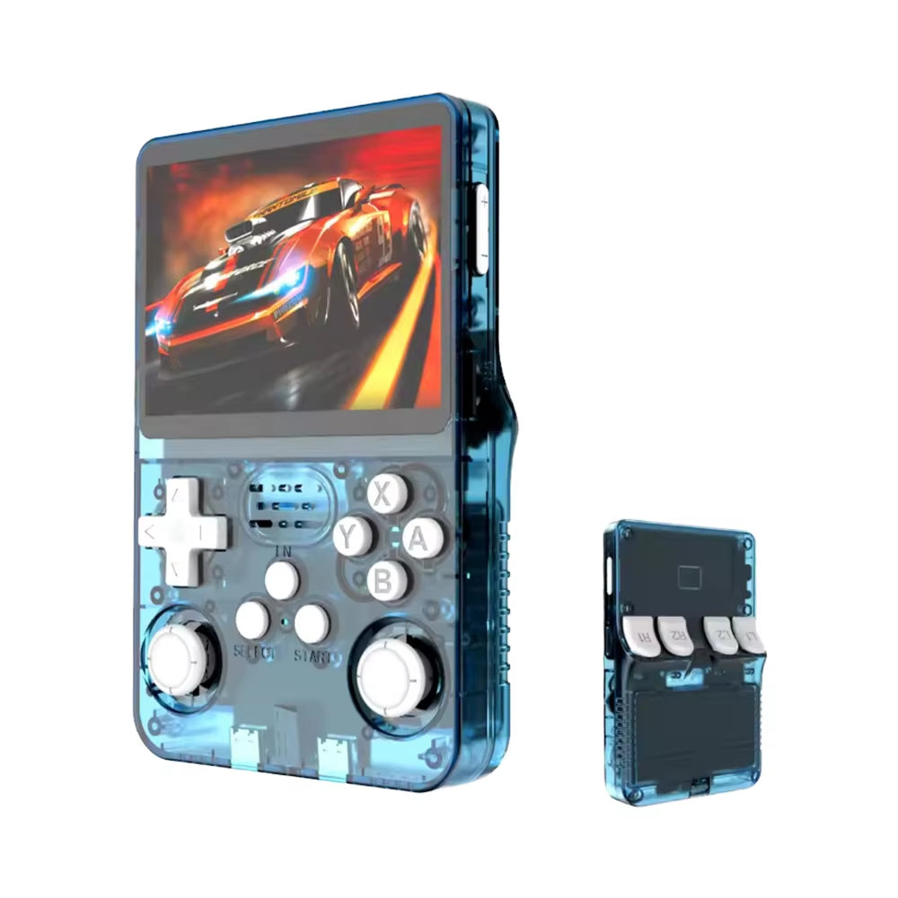 20000 Games Retro Handheld Video Game Console R36S Linux System 3.5 Inch IPS Screen 64GB Preloaded Games Portable Pocket Player