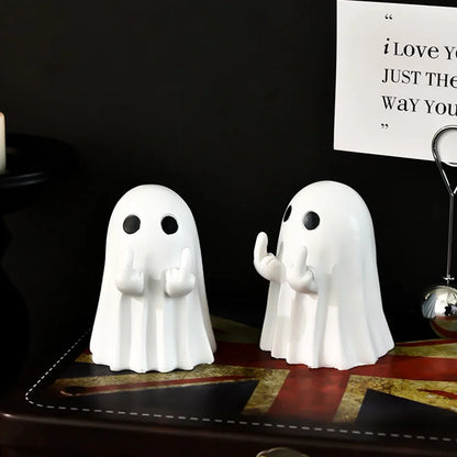 Multi Functional Ghost Statues Cute Ghosts Ghosts Small Horror Ghosts Halloween Home Decorations Coffee Table Centerpieces Shelf