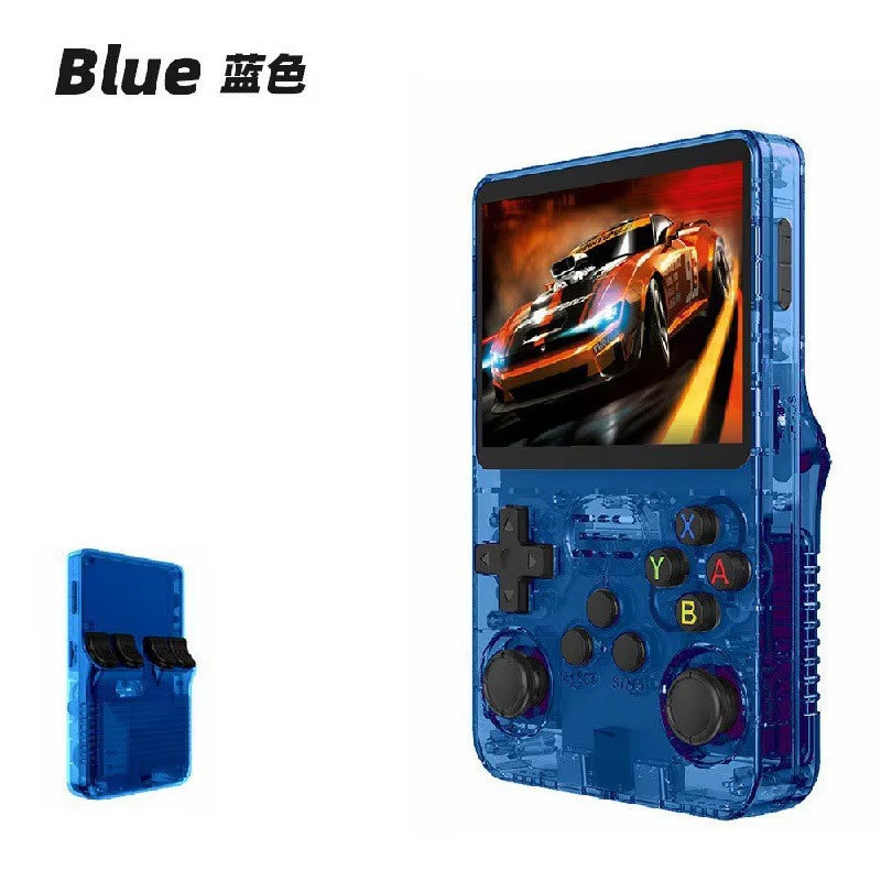 20000 Games Retro Handheld Video Game Console R36S Linux System 3.5 Inch IPS Screen 64GB Preloaded Games Portable Pocket Player