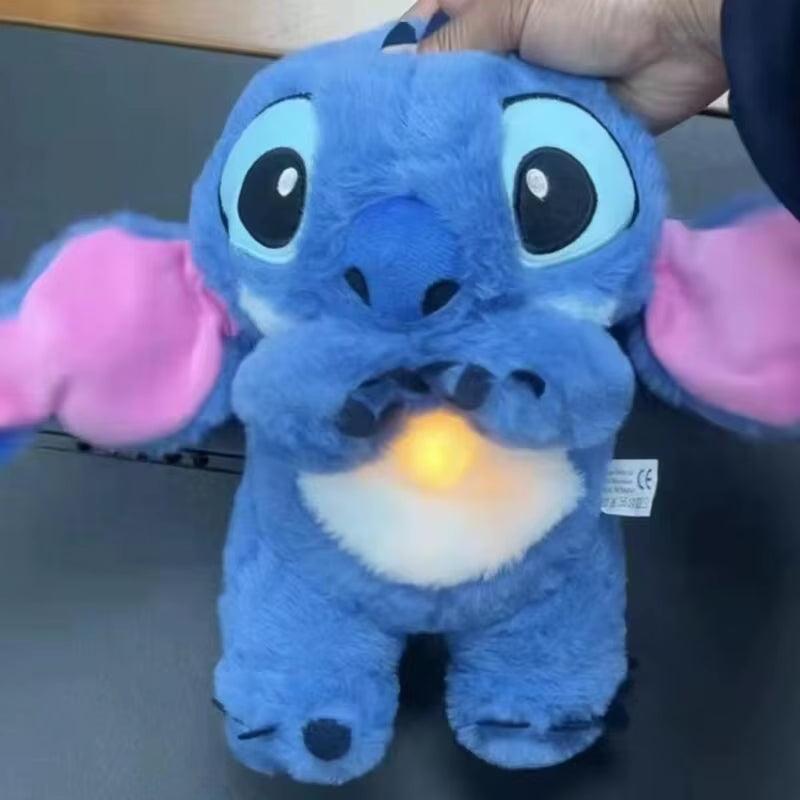 Stitch Plush Doll Kawaii Breathing Plush Toys Ins Korean Cartoon Anime Bedroom Soothing Pillow Couple Birthday Gift