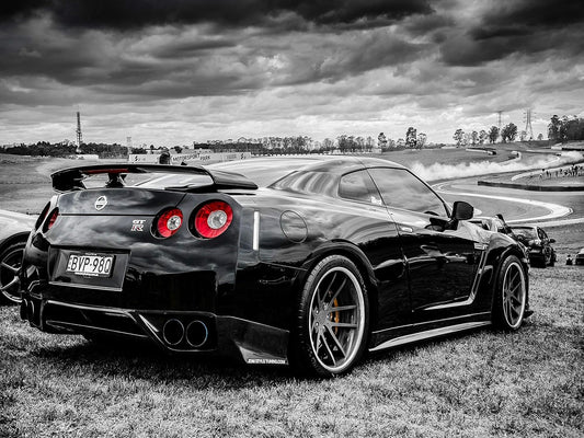 Nissan GT‑R R35 Tribute Poster – Legendary JDM Supercar Wall Art (Limited Collector’s Edition) 18 × 24 Inches