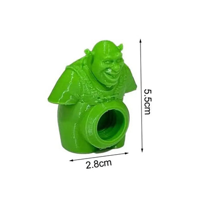 Toothpaste Hat Shrek Pooping Toothpaste Topper Gift Toothpaste Dispenser Toothpaste Cap Bathroom Supplies