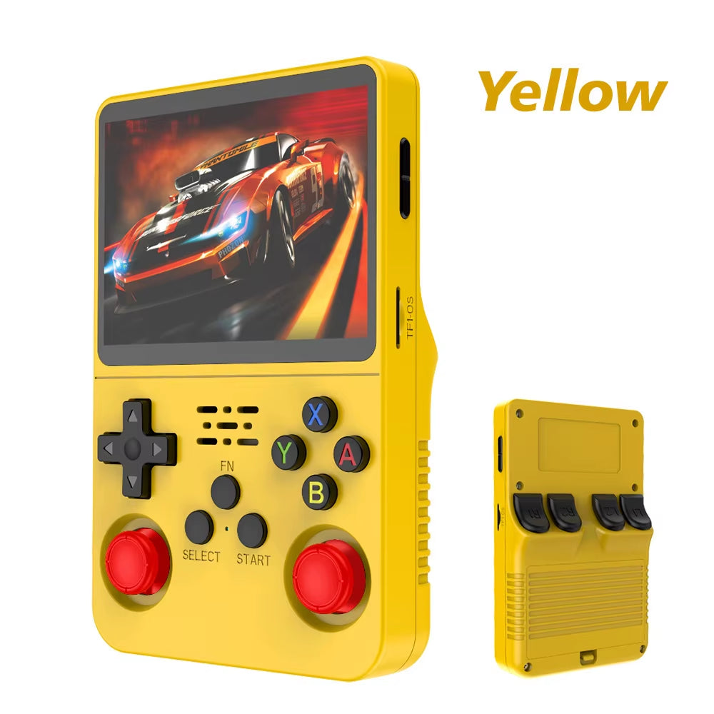 20000 Games Retro Handheld Video Game Console R36S Linux System 3.5 Inch IPS Screen 64GB Preloaded Games Portable Pocket Player