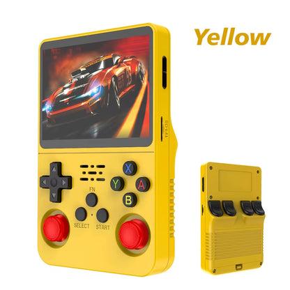 20000 Games Retro Handheld Video Game Console R36S Linux System 3.5 Inch IPS Screen 64GB Preloaded Games Portable Pocket Player
