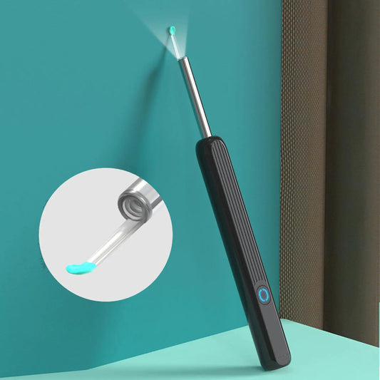Wireless Smart Visual Ear Cleaner Otoscope Ear Wax Ear with Ear NE3 Cleaning Kit Removal Sticks Endoscope Camera Tool Kit