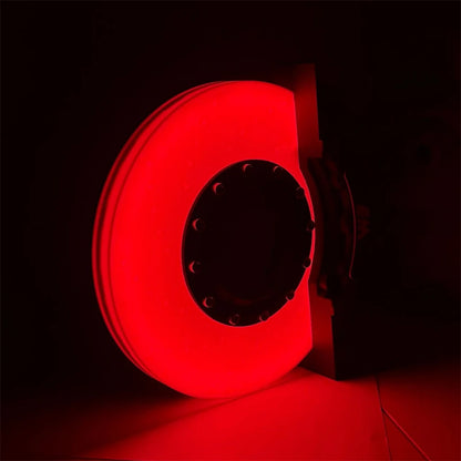 Brake Mood Light Brake Disc LED Braking Light 5V USB Charging Decoration Atmosphere Lights Car LED Brake Lighting