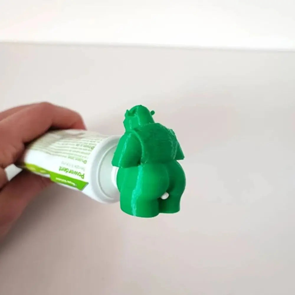 Toothpaste Hat Shrek Pooping Toothpaste Topper Gift Toothpaste Dispenser Toothpaste Cap Bathroom Supplies