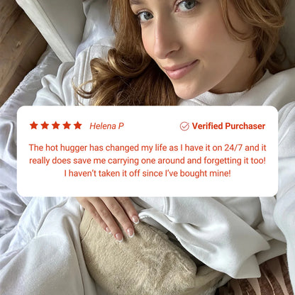 Hot Hugger Wearable Hot Water Bottle